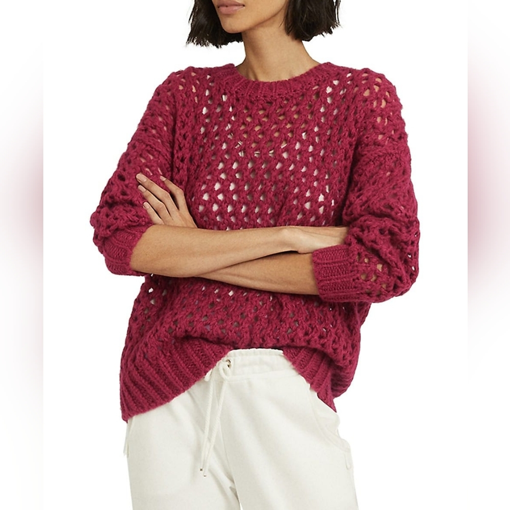 NWT REISS | Natalie Open Knit Sweater - Picture 6 of 10